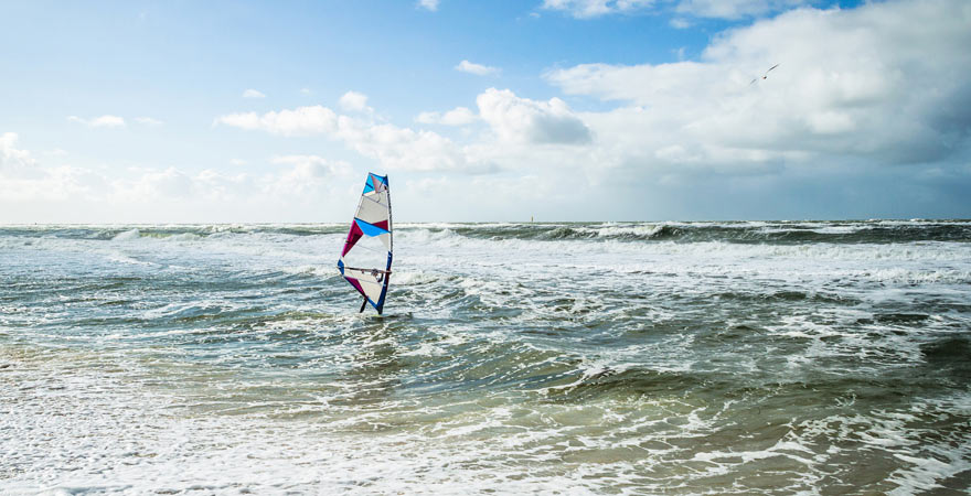 Reisetipp für Wassersportler: Kiten an der Nordsee