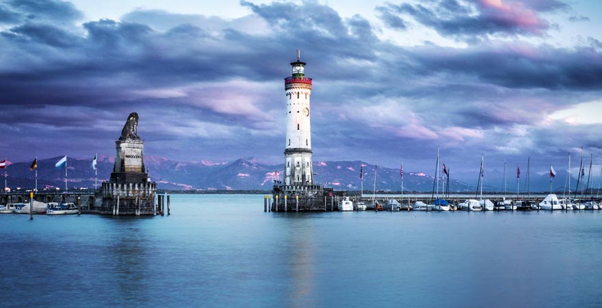 Lindau ist ein schönes Ausflugsziel im Familienurlaub am Bodensee