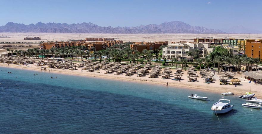 Caribbean World Resort Soma Bay von oben