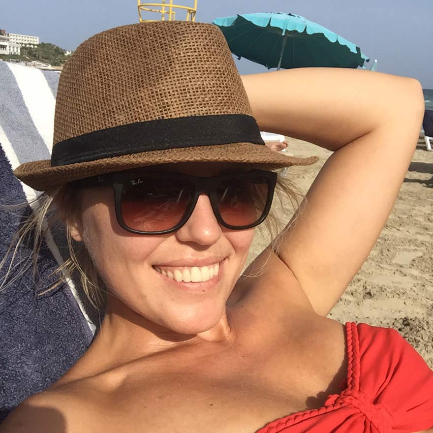 Antonija am Strand, Malta