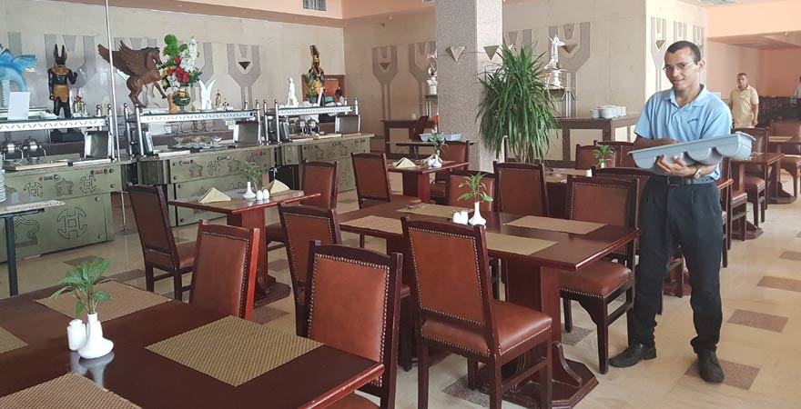 Hauptrestaurant vom Marlin Inn Azur Resort