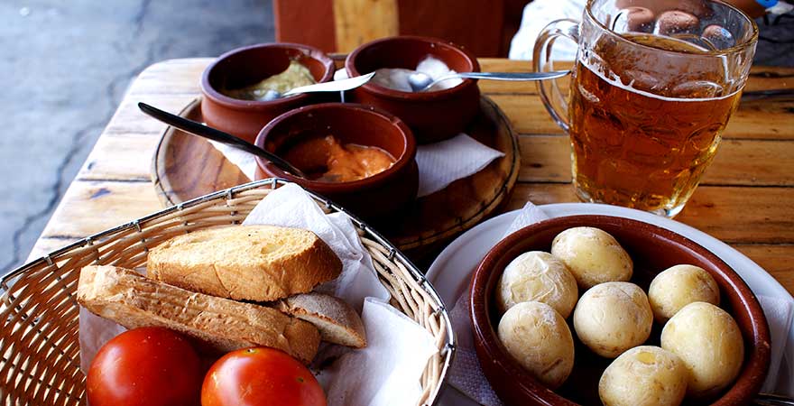 Typisches Gericht auf den Kanaren