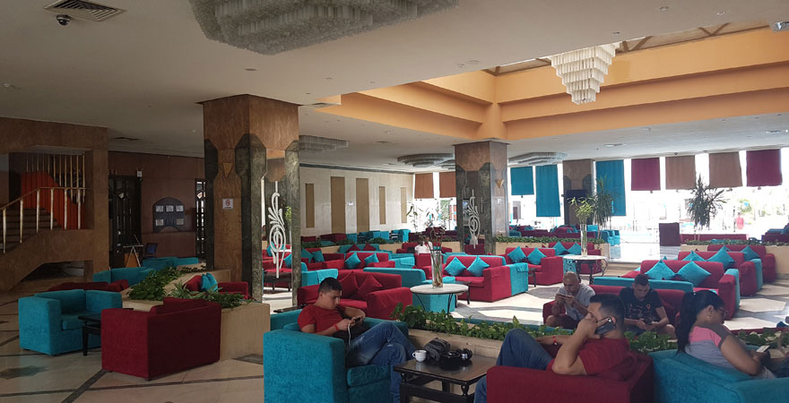 Lobby im Marlin Inn Azur Resort