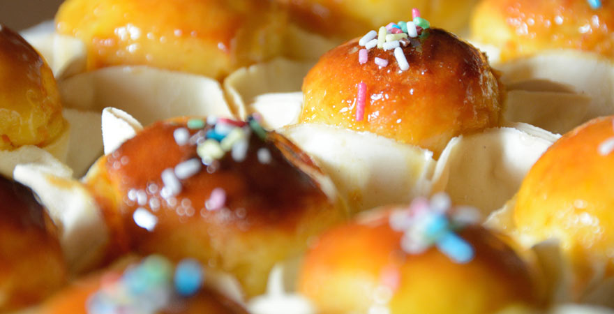 Pardulas, eine Süßspeise aus Sardinien