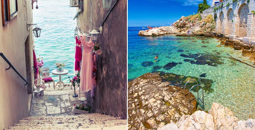 Rovinj in Kroatien