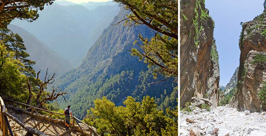 Samaria Schlucht auf Kreta