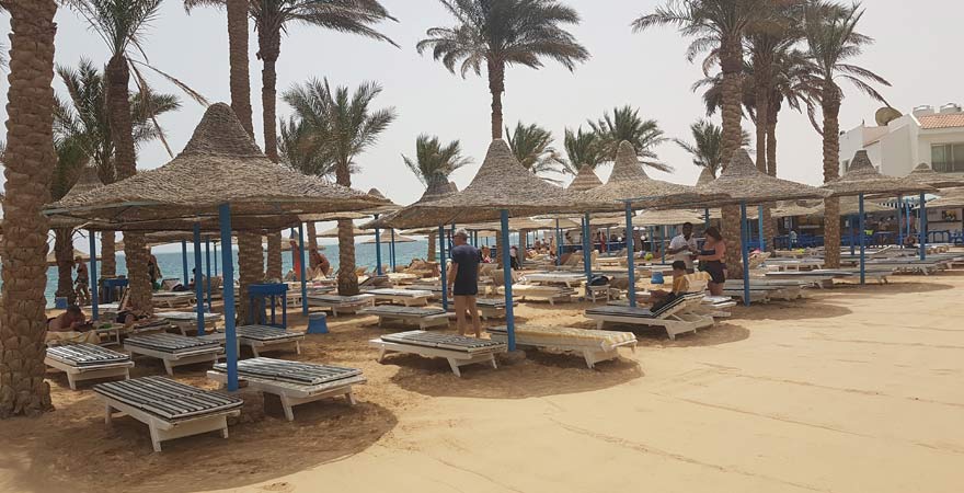 Strand vom Marlin Inn Azur Resort