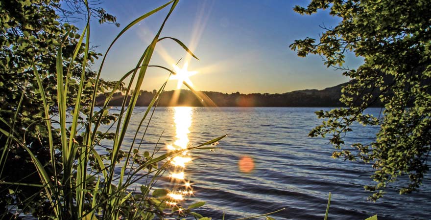 Sonnenaufgang am Tegernsee