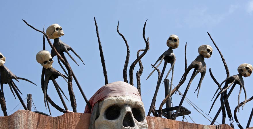 Der Wasserpark "Pirates of the Caribbean" ist ein tolles Ausflugsziel bei Nessebar