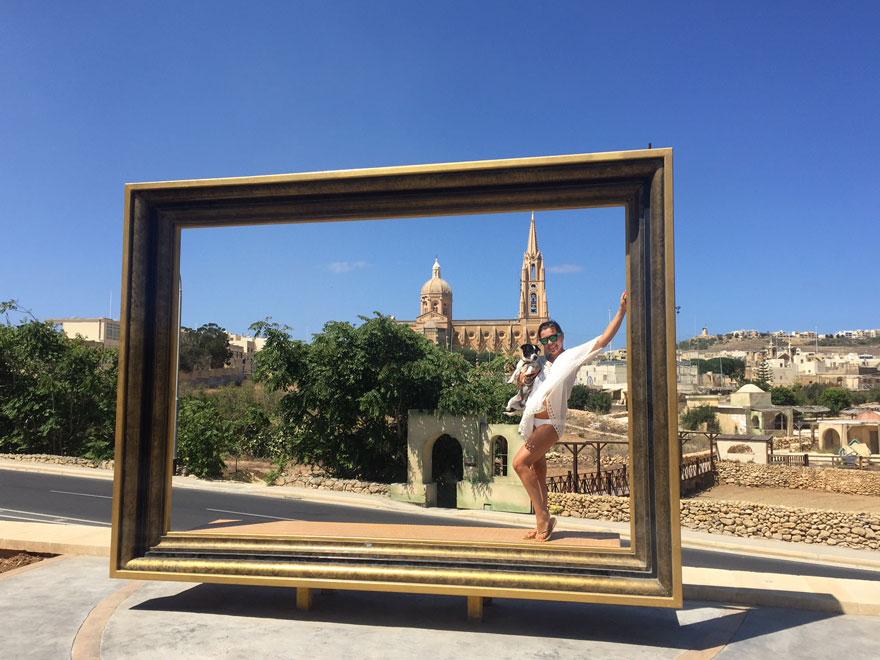 beliebter Fotospot auf Gozo