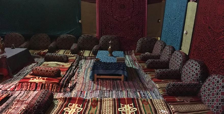 Shisha-Zelt im Brayka Bay Resort