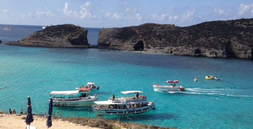 Blaue Laguna, Comino