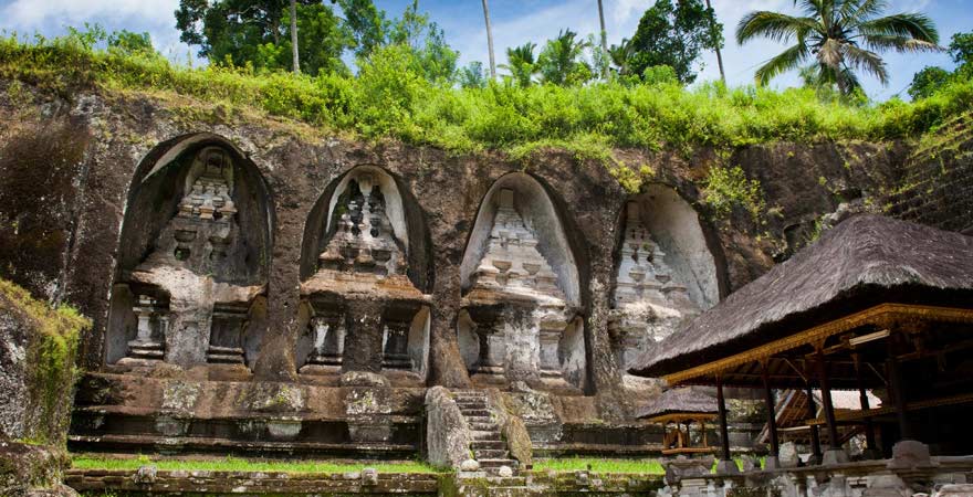 Gunung Kawi, Königsgräber