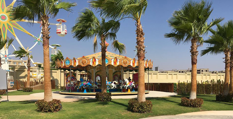 Karussell im Aquapark vom Rixos Seagate Sharm