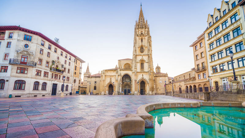 Kathedrale von Oviedo, Jakobsweg, Spanien