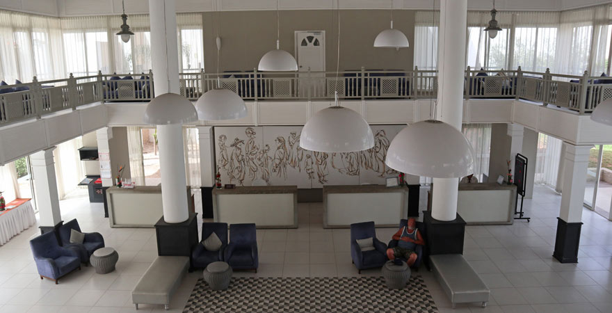 Die Lobby im Les Dunes d'Or