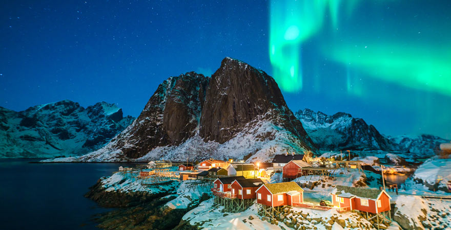 Polarlichter in Island