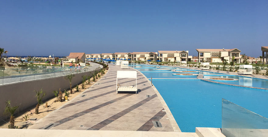 Pool vom Albatros Sea World, Marsa Alam