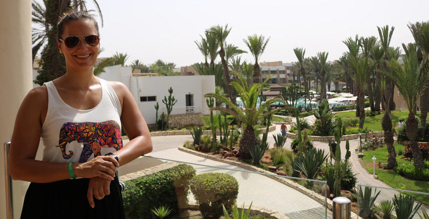 Rundgang durch das Les Dunes d'Or in Agadir