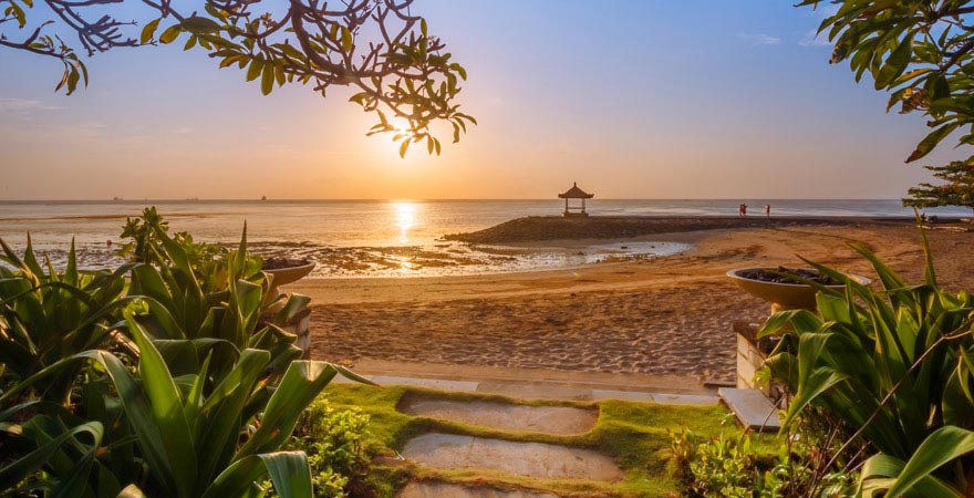 Sanur Beach auf Bali