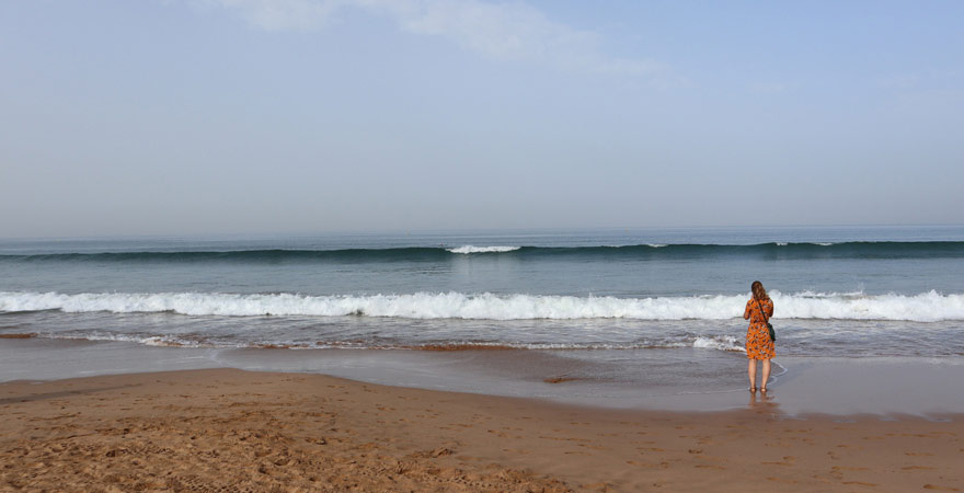 Strandabschnitt vor dem Les Dunes d'Or