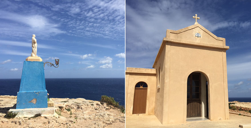 Naturschutzgebiet L-Ahrax tal-Mellieha, Kapelle il Madonna tal-Ahrax, Mellieha