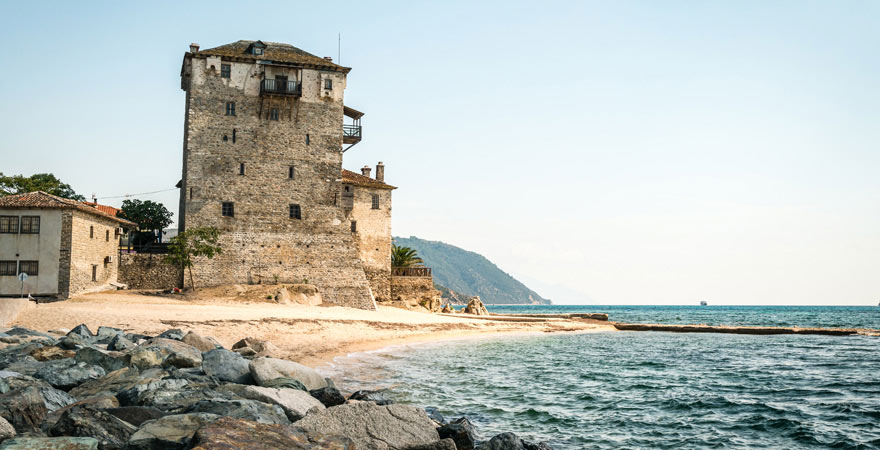 Ouranoupoli, Chalkidiki, Griechenland