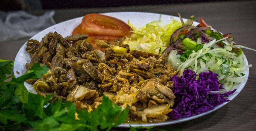 Typisches Essen im Oman