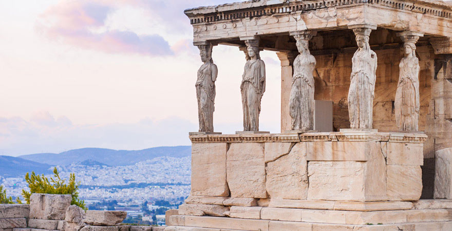 Die Akropolis von Athen