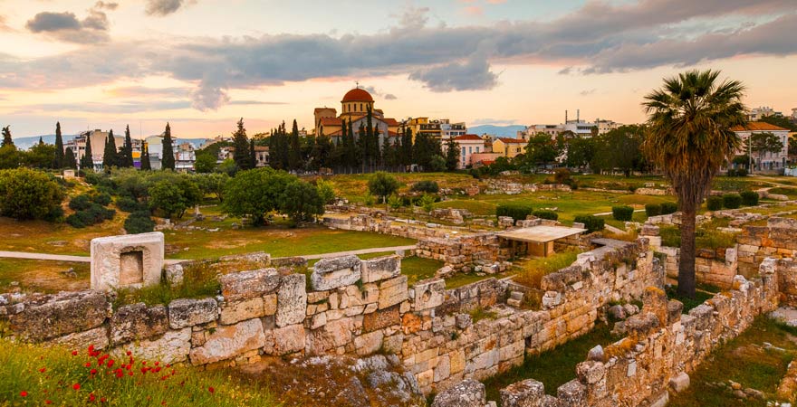 Ausgrabungsstätte Kerameikos in Athen