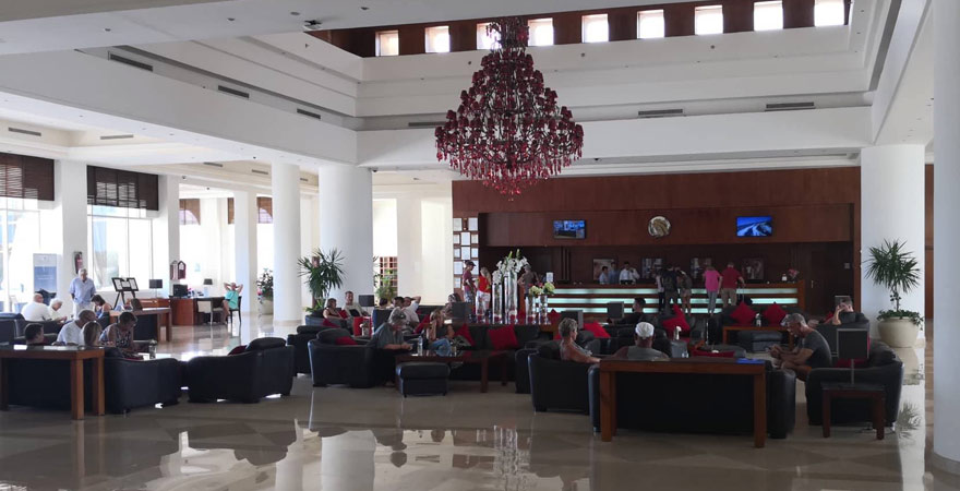 Lobby des Cleopatra Luxury Resorts Makadi Bay