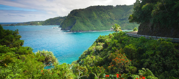 Road to Hana auf Hawaii