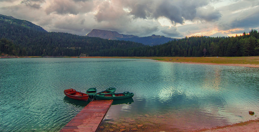 Der Schwarze See im Durmitor Nationalpark
