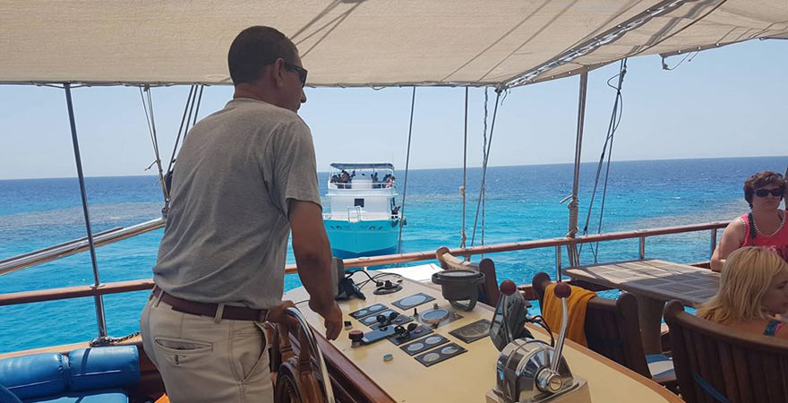 Kapitän, Schnorchelausflug Sharm el Sheikh