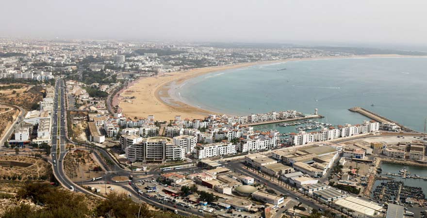 Panorama auf Agadir