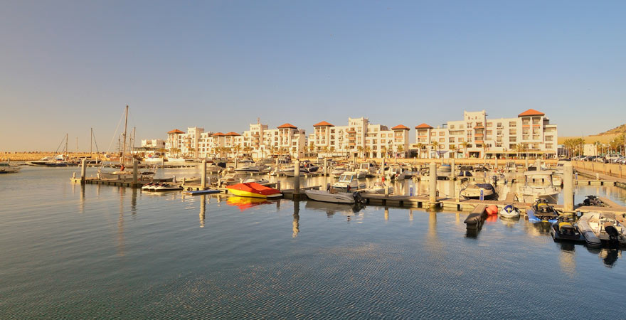 Die Marina von Agadir