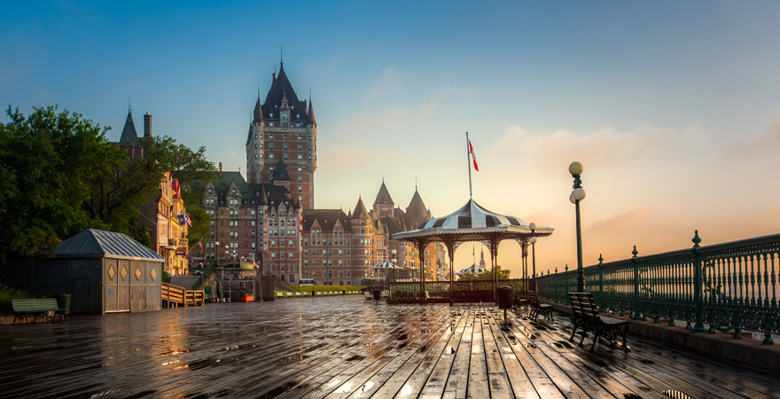 Altstadt von Quebec in Kanada