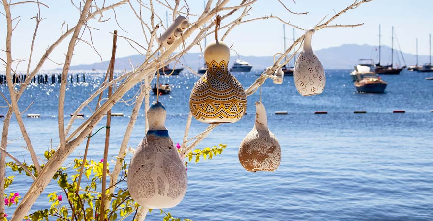 Ausblick auf die Ägäis in Bodrum