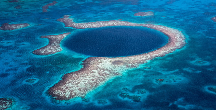 Blue Hole von Belize