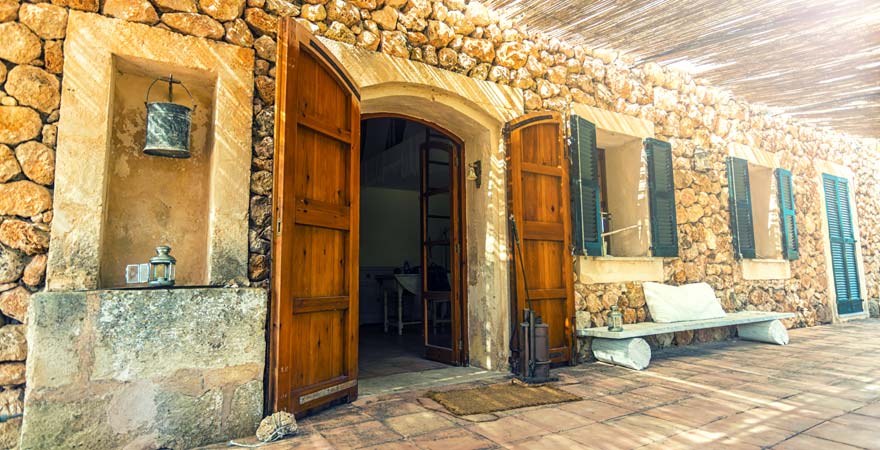 Eine Finca auf Ibiza