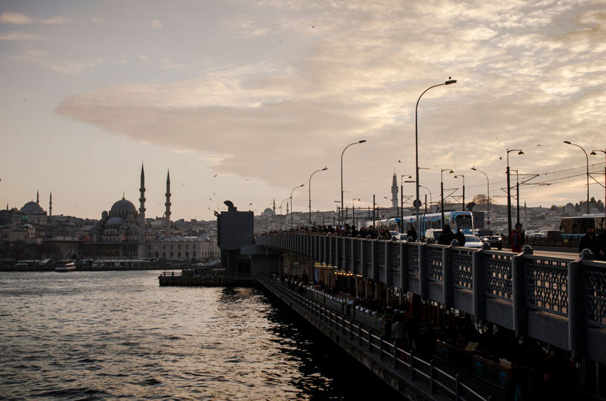 Galata-Brücke in Istanbul