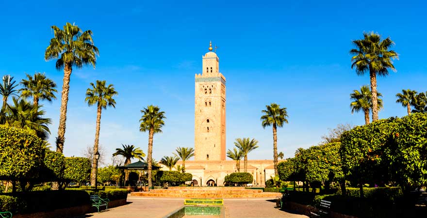 Koutoubia Moschee in Marrakesch