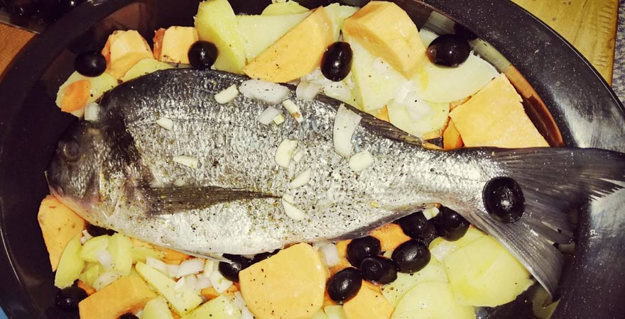 Fischgericht, maltesische Küche