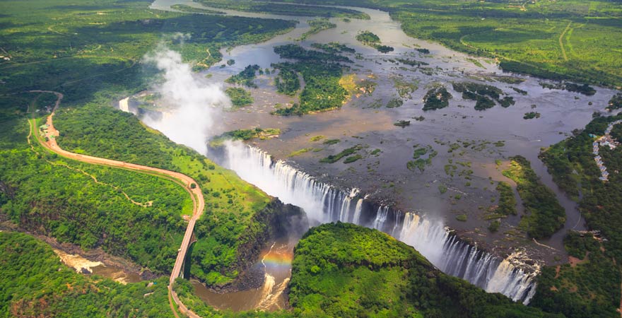 Victoriafälle in Simbabwe