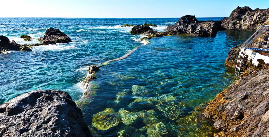 Naturpool bei El Garachico auf Teneriffa