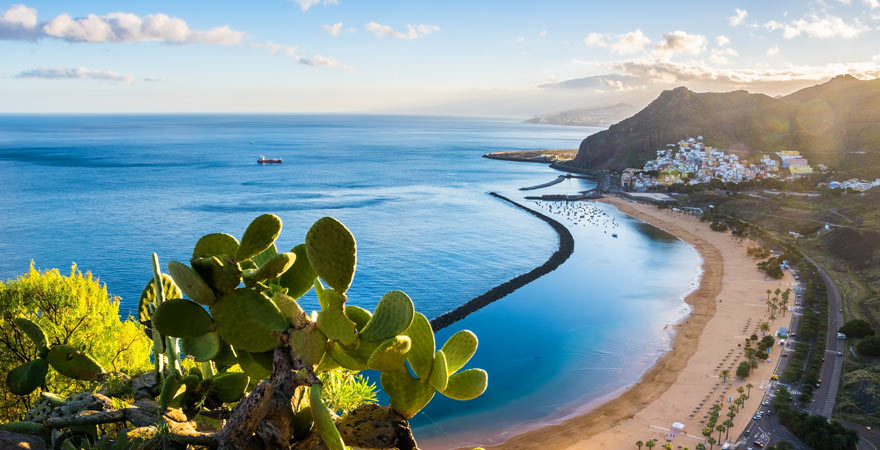 Strand Las Teresitas auf Teneriffa