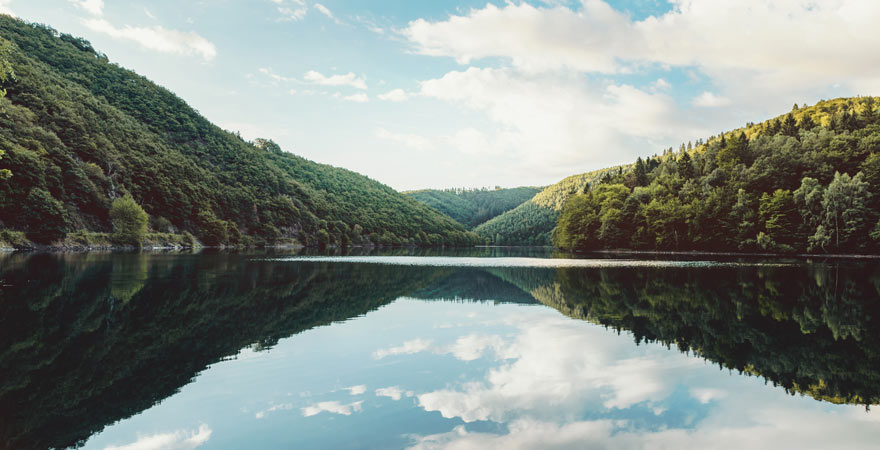 See im Nationalpark Eifel