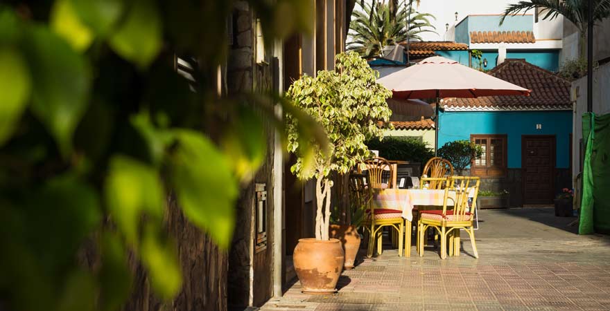 Restaurant in Puerto de la Cruz auf Teneriffa