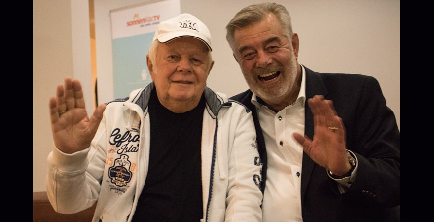 18 Jahre sonnenklar.TV: Graham Bonney und Harry Wijnvoord