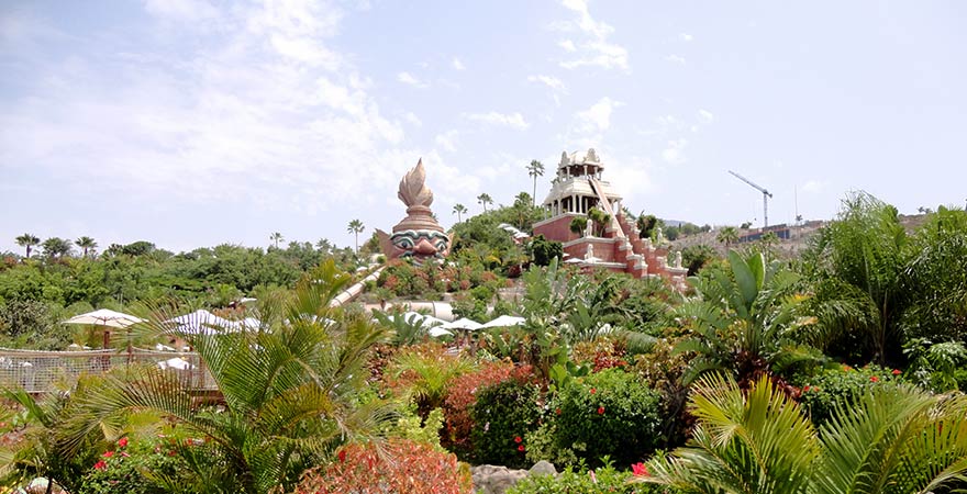 Wasserrutsche im Siam Park Teneriffa